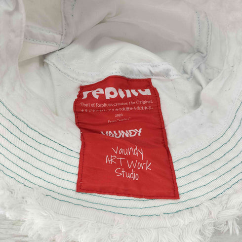 フリンジ付きバケットハット メンズ