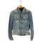 ティーエムティー TMT ロゴ刺繍 デニムトラッカージャケット Y2K グランジ メンズ JPN:M