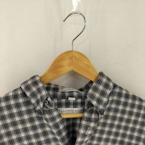 ジェフリービーン GEOFFREY BEENE チェック BDシャツ メンズ import:M