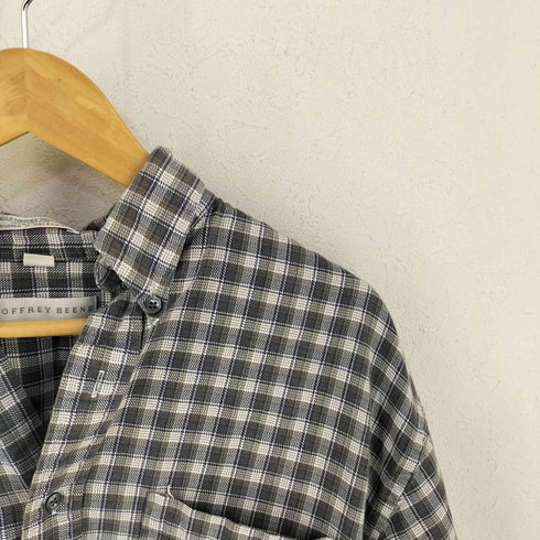 ジェフリービーン GEOFFREY BEENE チェック BDシャツ メンズ import:M