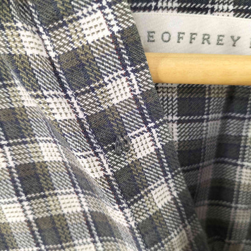 ジェフリービーン GEOFFREY BEENE チェック BDシャツ メンズ import:M