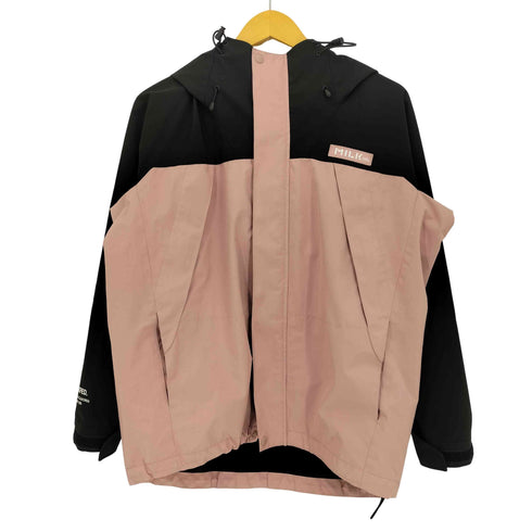 ミルクフェド MILKFED. BACK LOGO BICOLOR MOUNTAIN PARKA レディース import:S