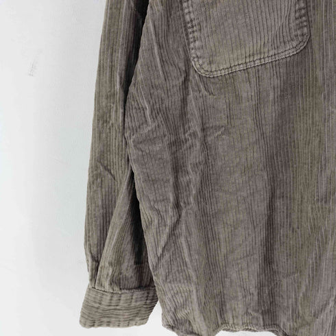 outdoor exchange 両胸フラップ コーデュロイシャツ メンズ XLT