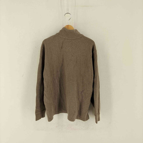 セントジョンズベイ STJOHNS BAY ハーフジップ コットンニット メンズ import:XL