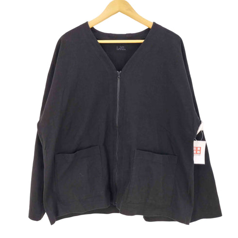 ムジラボ MUJI labo 太番手天竺編みジップカーディガン メンズ JPN:L