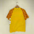 ミチココシノ michiko koshino 90s- 裾シングル 袖切替フロントプリントクルーネックTシャツ メンズ