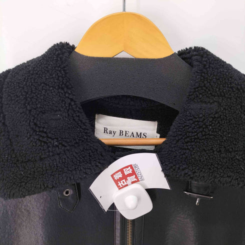 レイビームス Ray BEAMS フェイクムートン ボマー ブルゾン レディース JPN:0