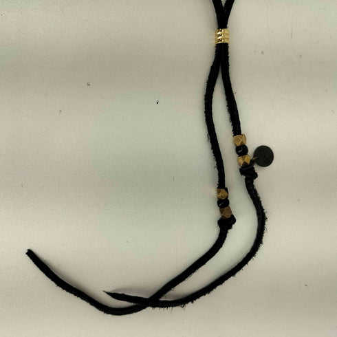 ガラ Gara リングトップレザーネックレス メンズ