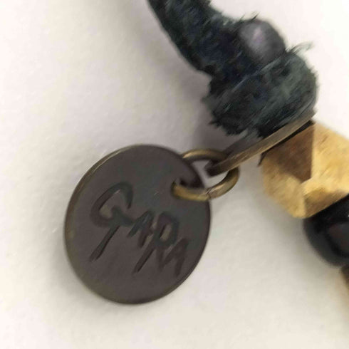 ガラ Gara リングトップレザーネックレス メンズ