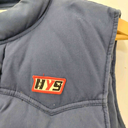 ヒステリックグラマー HYSTERIC GLAMOUR HG HEAVY DUTY 胸元HYSワッペン ダウンベスト メンズ FREE