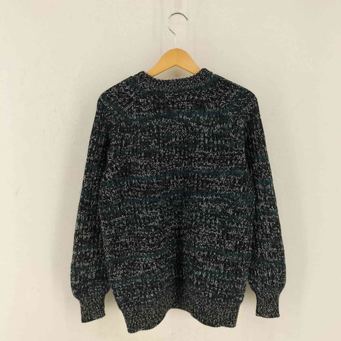 イタリア製 ウールクルーネックニット メンズ