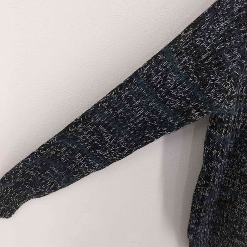 イタリア製 ウールクルーネックニット メンズ