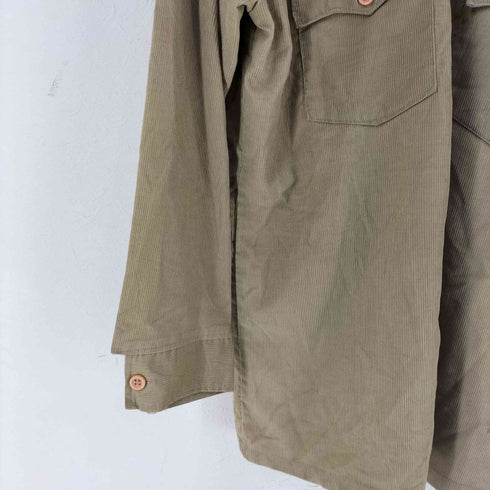 コーデュロイ レギュラーカラーシャツ メンズ