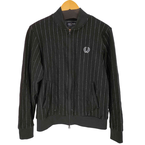 フレッドペリー FRED PERRY SPORTSWEAR Striped Bomber Track JKT ペリーボーイズ メンズ JPN:S