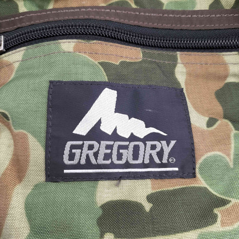 グレゴリー GREGORY USA製 カモ柄ボストンバッグ メンズ