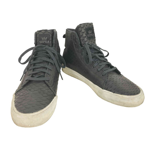 スープラ SUPRA BLACK PYTHON ハイカット スニーカー メンズ JPN:27