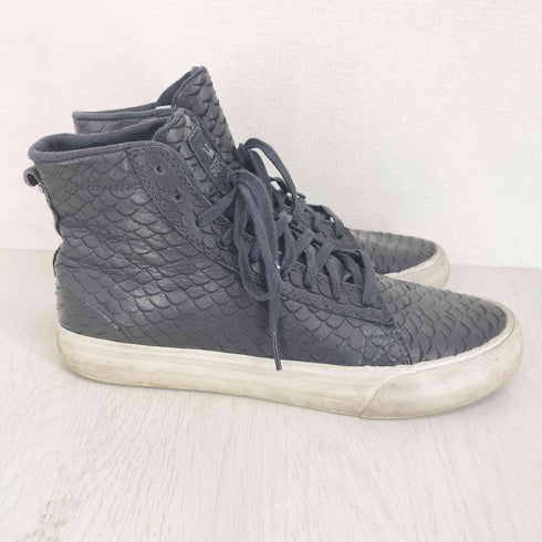 スープラ SUPRA BLACK PYTHON ハイカット スニーカー メンズ JPN:27