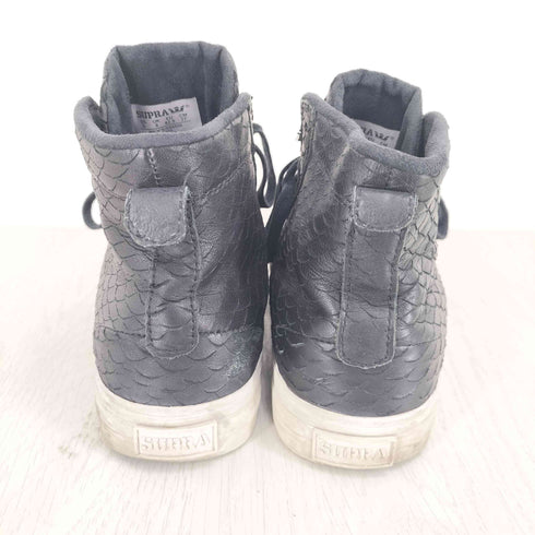 スープラ SUPRA BLACK PYTHON ハイカット スニーカー メンズ JPN:27