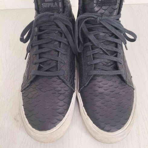 スープラ SUPRA BLACK PYTHON ハイカット スニーカー メンズ JPN:27