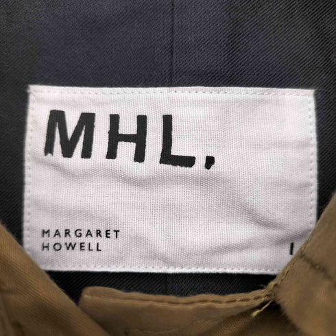 エムエイチエル MHL. WASHED WAXED COTTON ステンカラーコート レディース JPN:1