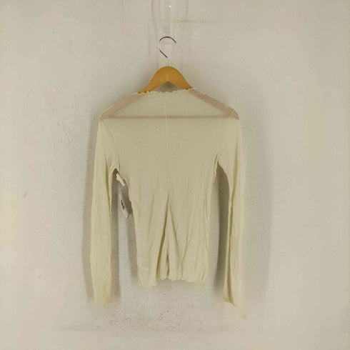 ハクジ HAKUJI WOOL RIB H/N PO ハイネックプルオーバー レディース FREE