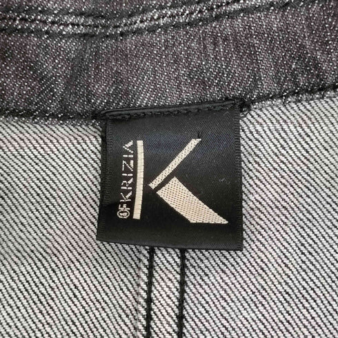 ケイオブクリッツィア K of KRIZIA レースアップポケット デニムテーラードジャケット レディース JPN:42