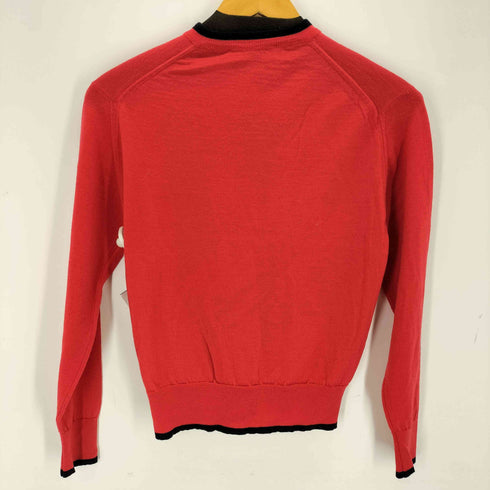 ジョンスメドレー JOHN SMEDLEY 英国製 ウール100% クルーネックカーディガン レディース JPN:S