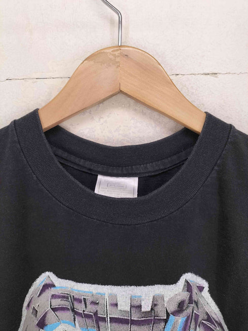 1994 RIDE THE LIGHTNING 袖裾シングル 両面プリントバンドTシャツ メンズ XL