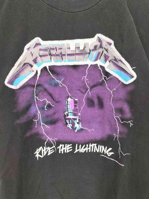 1994 RIDE THE LIGHTNING 袖裾シングル 両面プリントバンドTシャツ メンズ XL