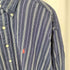 ラルフローレン RALPH LAUREN 90-00s ポニー刺繍 ボタンダウン ストライプ ロングスリーブ シアサッカーシャツ メンズ import:XL