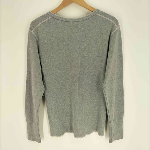 リアルマッコイズ REAL McCoyS BALL PARK L/S ヘンリーネック Tシャツ メンズ import:M