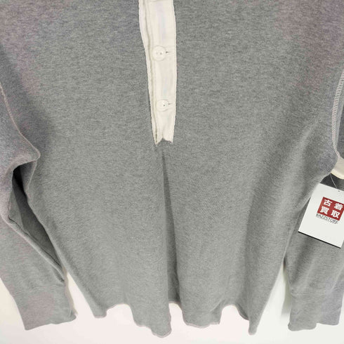 リアルマッコイズ REAL McCoyS BALL PARK L/S ヘンリーネック Tシャツ メンズ import:M