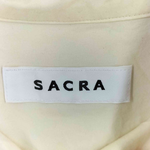 サクラ SACRA レザー見えシャツ レディース 38