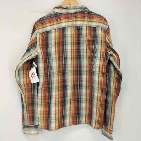 スペルバウンド SPELLBOUND L/S マチ付き ヘビーチェックネルシャツ メンズ JPN:3