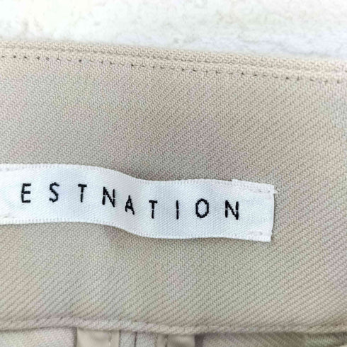 エストネーション ESTNATION タックワイドパンツ レディース 38