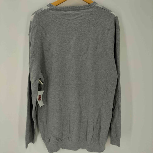 クレイボーン Claiborne アーガイル コットンニット メンズ import:XXL