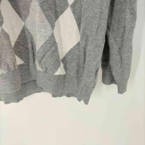 クレイボーン Claiborne アーガイル コットンニット メンズ import:XXL