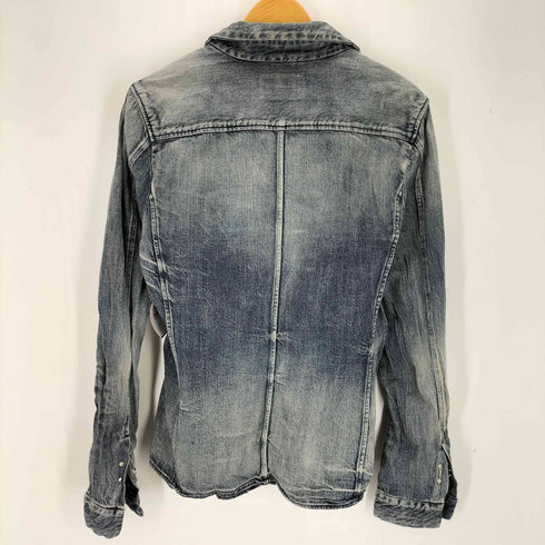 ジュンハシモト junhashimoto WRINKLE DENIM SHIRTS メンズ 4