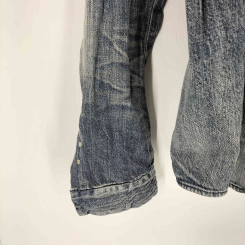 ジュンハシモト junhashimoto WRINKLE DENIM SHIRTS メンズ 4