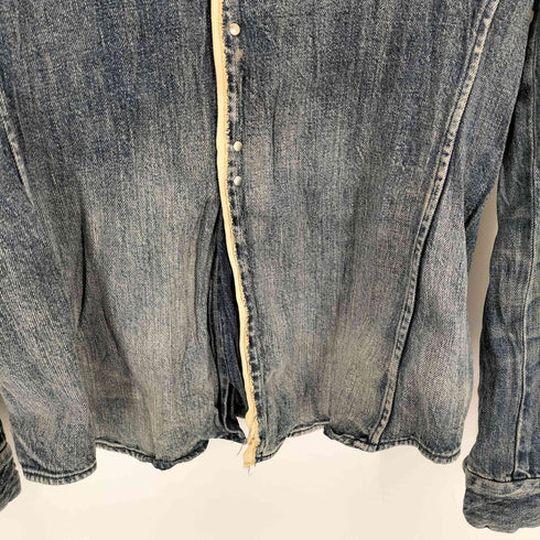 ジュンハシモト junhashimoto WRINKLE DENIM SHIRTS メンズ 4