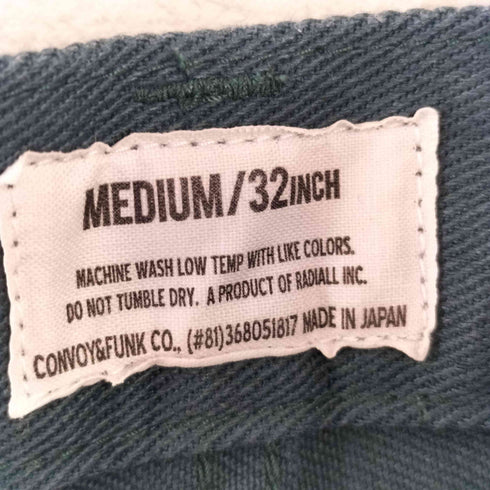 ラディアル RADIALL CNQ MOTOWN - WIDE TAPERED FIT PANTS メンズ US:32-33