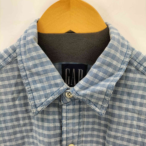 ギャップ Gap 90s OLD コットンL/Sチェックシャツ メンズ JPN:M