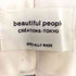 ビューティフルピープル beautiful people scale tussore high waist pants レディース 38