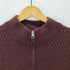 x denver hayes ハーフジップ 編み込みニット メンズ 2XL