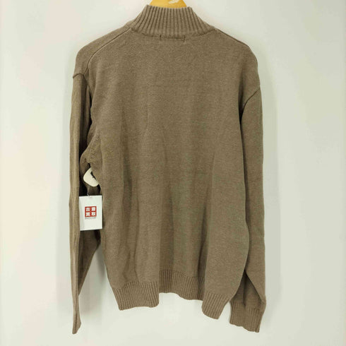 ユーエスポロアッスン U.S.POLO ASSN ボーダー ハーフジップニット メンズ import:XL