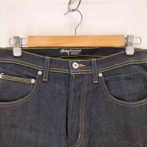 ステューシー Stussy rough and rugged インディゴテーパードデニム メンズ 30
