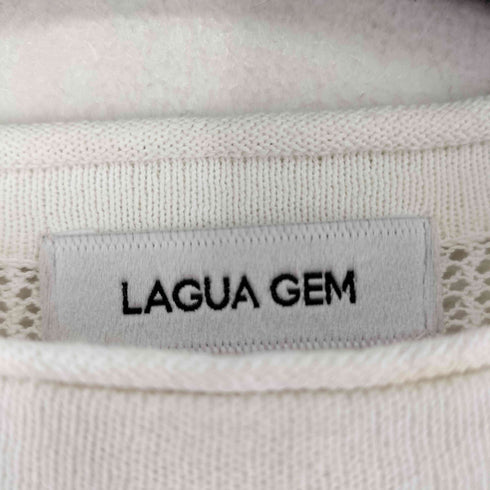 ラグアジェム LAGUA GEM SHEERJAQUARD ニット レディース FREE