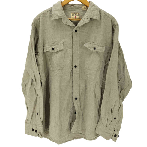 レッドヘッド RED HEAD シャモア レギュラーカラーシャツ メンズ import:L