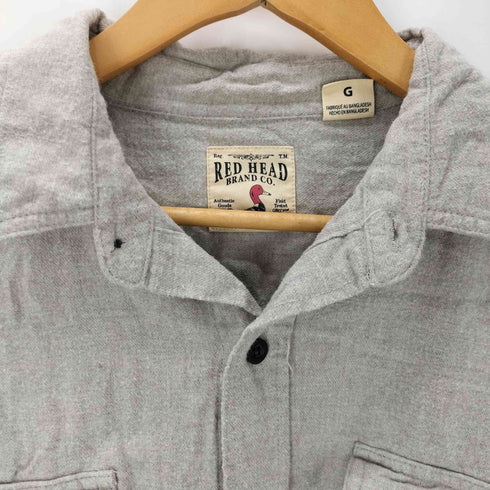 レッドヘッド RED HEAD シャモア レギュラーカラーシャツ メンズ import:L