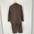スーツカンパニー THE SUIT COMPANY ダブルブレストジャケット&パンツ レディース JKT:40 PNT:38